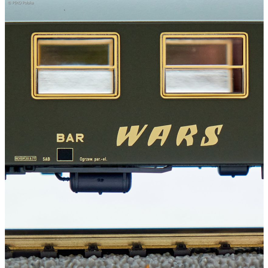 Wagon barowo-osobowy 2 klasy typ 111A Wars Piko 97611-2 H0